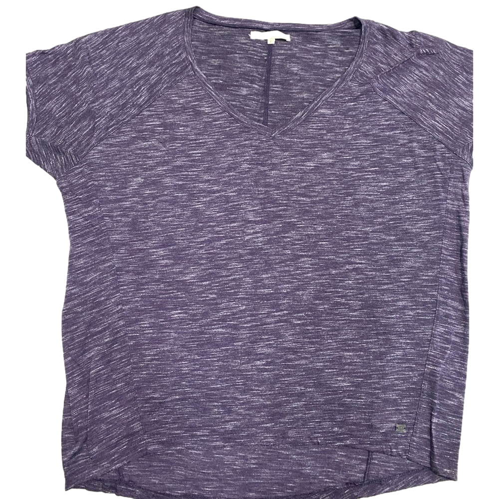 MONK & LOU purple women’s tee large